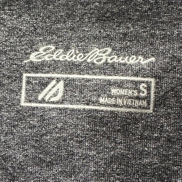 Eddie Bauer Pants Women’s Small Compression Gray Waistband Pocket Zip Pockets - Picture 12 of 13